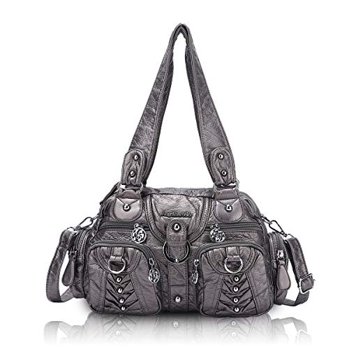 Image of Angel Kiss Small Purse Handbag for Women Crossbody and Shoulder Bags Multipocket Soft Hobo Purses