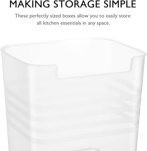 Miniatura 8 de Zerodeko 2 unidades de almacenamiento para puerta de nevera, contenedores de almacenamiento transparentes, contenedores organizadores de congelador,