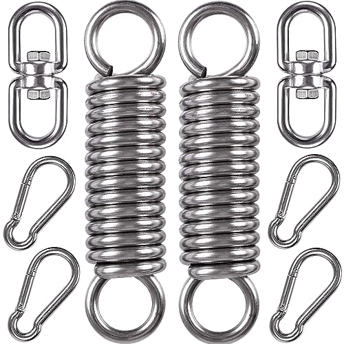 WAREMAID 2 Pack Hammock Chair Hanging Kit Swing Spring Hardware