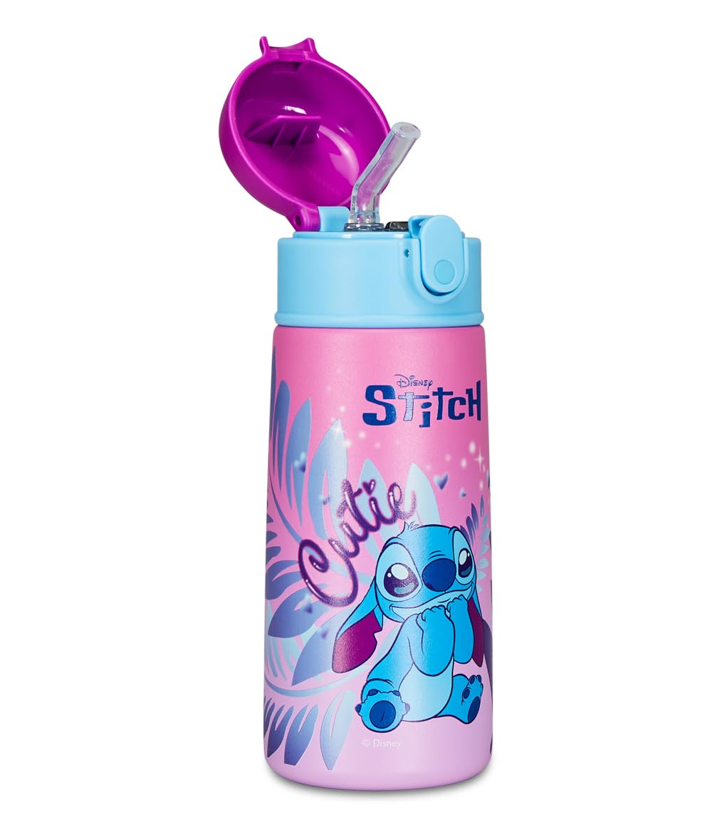 Borraccia Termica LILO & STITCH 460 ML Acciaio Inox per Bambini