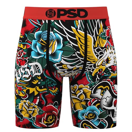 PSD Men's Winged Spirit Boxer Brief, Multi, S