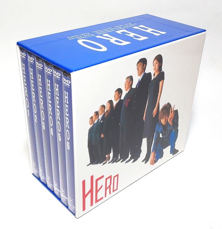 Amazon.co.jp: 未開封］おまけ全巻収納BOX付き♪ HERO 6巻セット DVD 