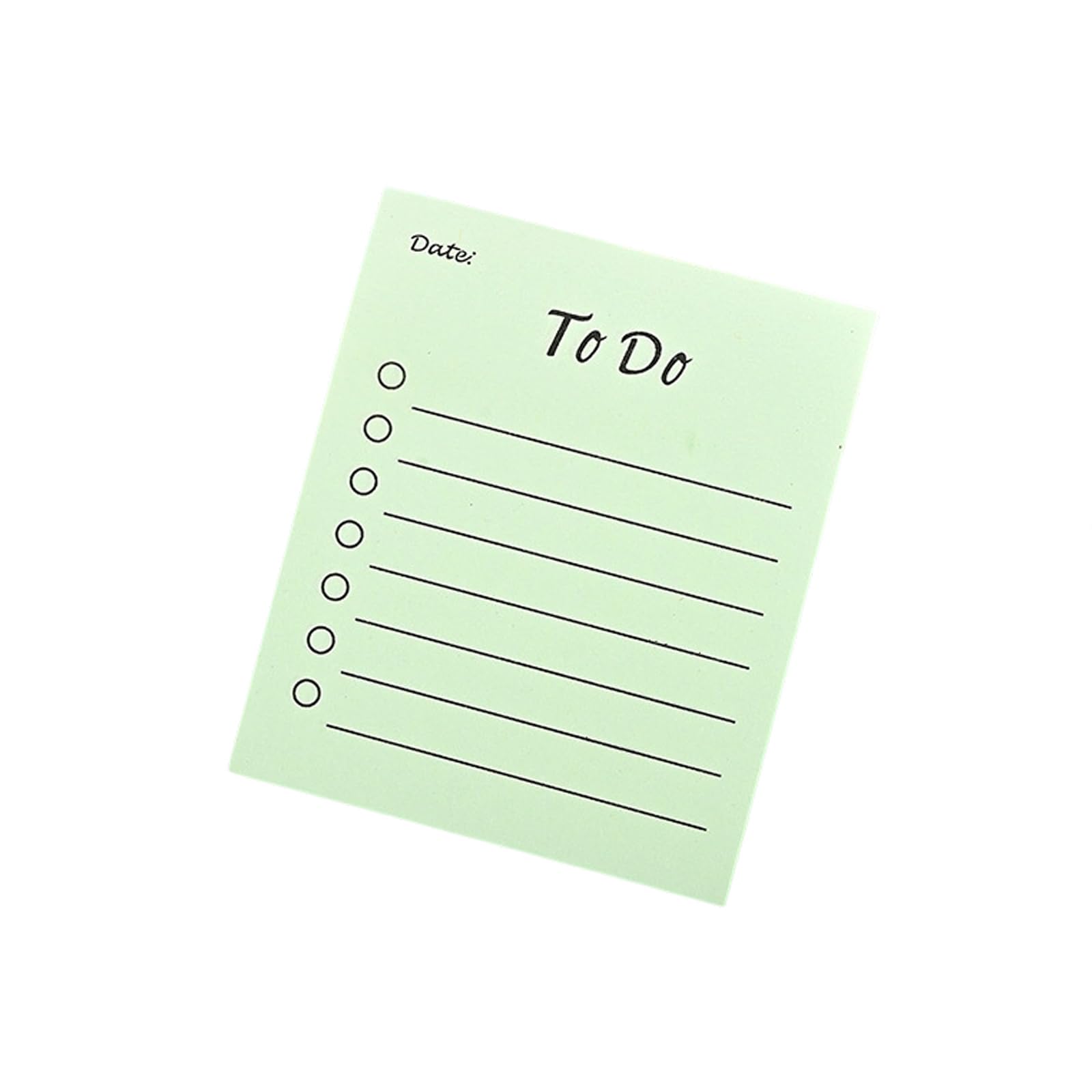 Yhplxyuus Stickier Note Lovely Writing Pad Notepads Practical Memos Paper Note School Supplies for Student Simple Writing