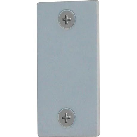 Prime-Line U 9520 Easy-to-Install Steel Door Edge Hole Filler Plate