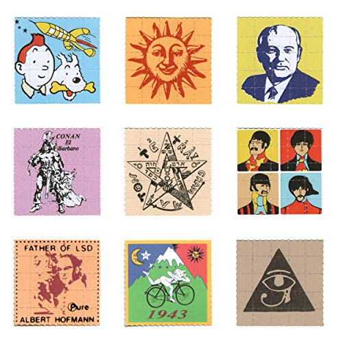 Blotter Art LSD Unique Collection - Juego de papel secante (9 unidades)