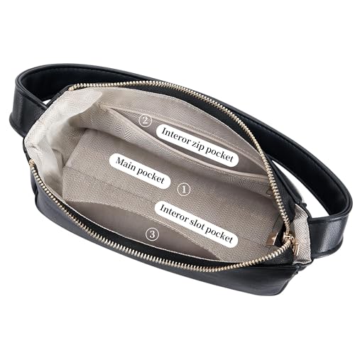 Women's Shoulder Bags, Small Hobo Tote Elegant Clutch Purse with Zipper Closure3