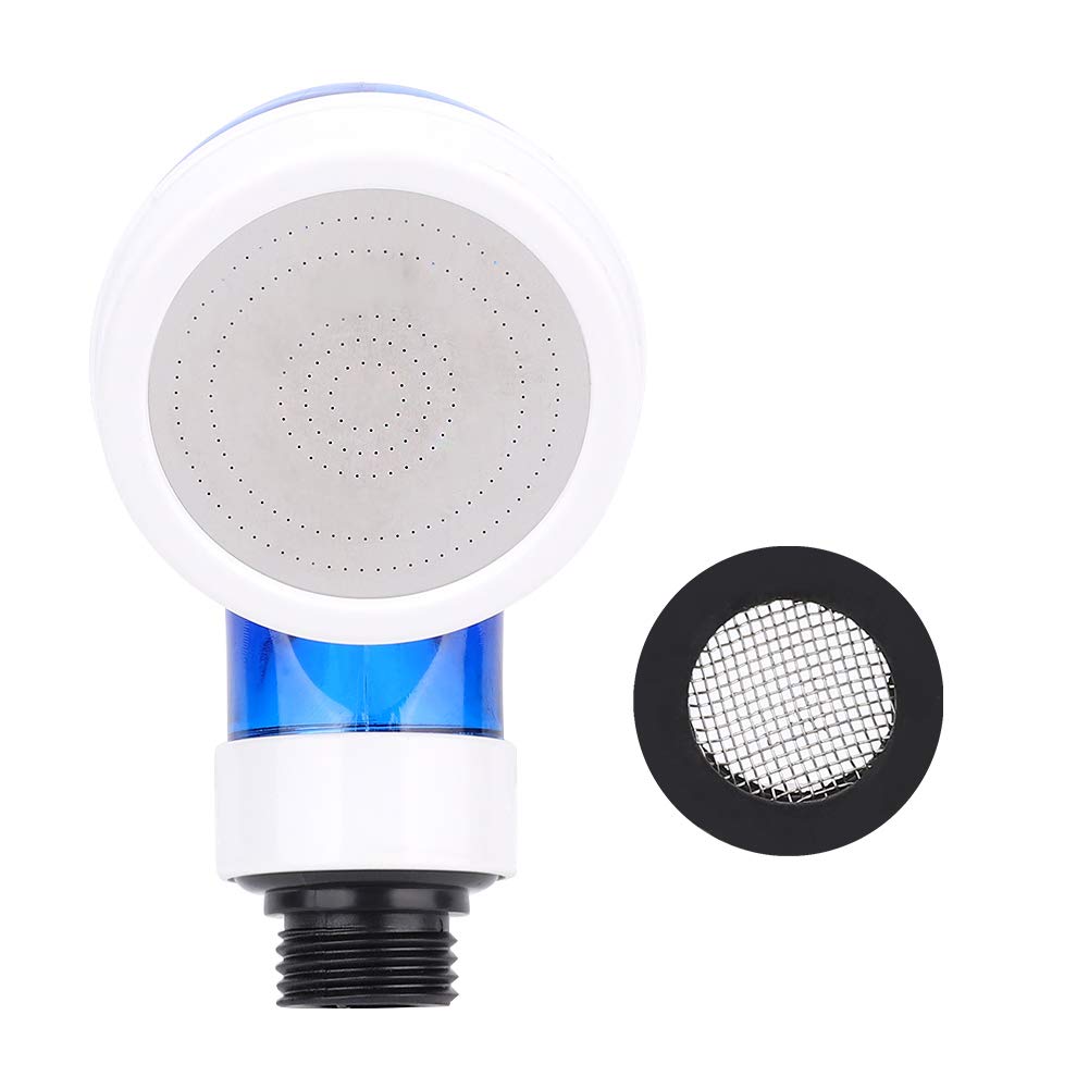 Small Shower Pressurized Shower Spray Water Saving Bathroom Accessories Blue