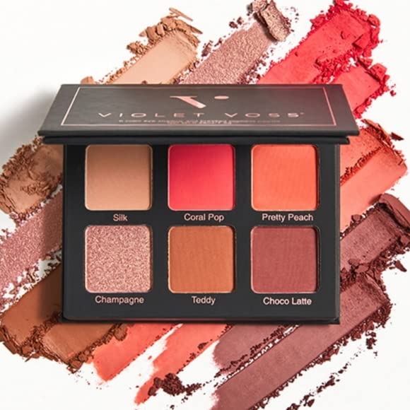 Violet VossCoral Pop Eye Shadow and Pressed Pigment
