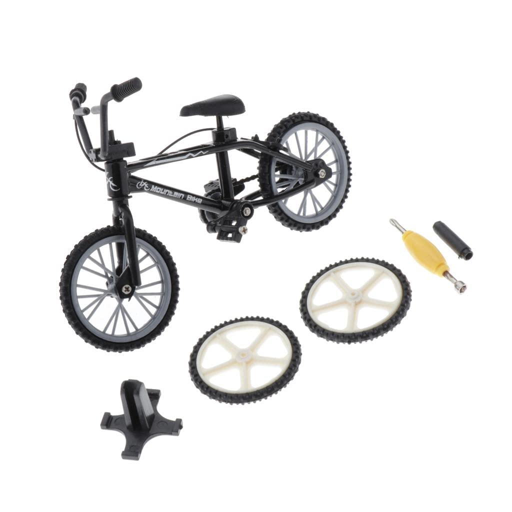 Giocattolo BMX Finger Board Bicicletta per Bambini, Nero