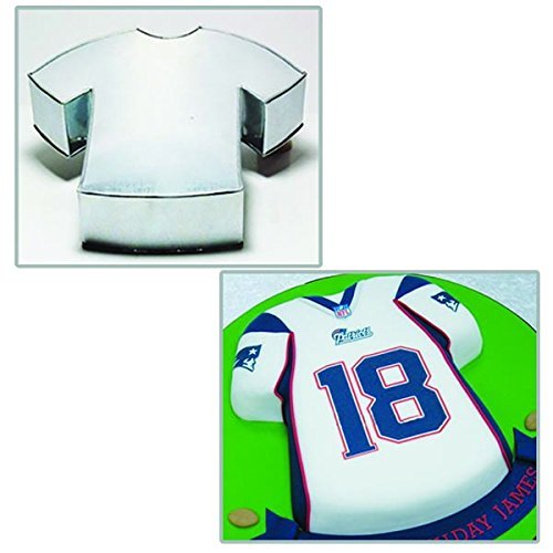 Euro Tins Novelty cake pans T-shirt cake pan birthday party football T shirt cake tin 35cm by EURO TINS