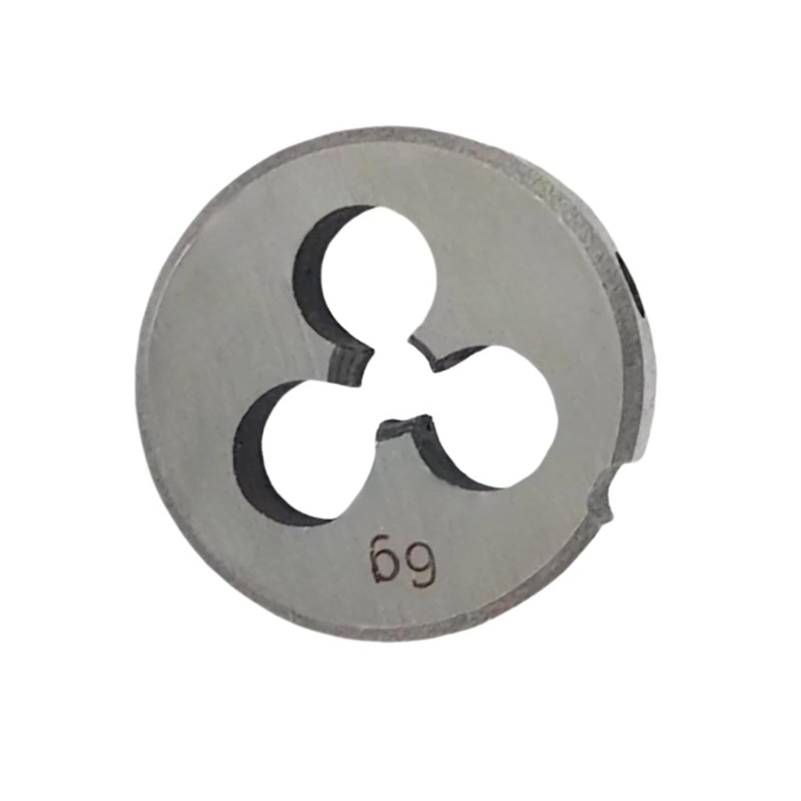 HKEJSJWA M2-M10 Right Hand Round Die, M2 M2.5 M3 M4 M5 M6 M7 M8 M9 M10 Screw Threading Dies(M6x0.5)