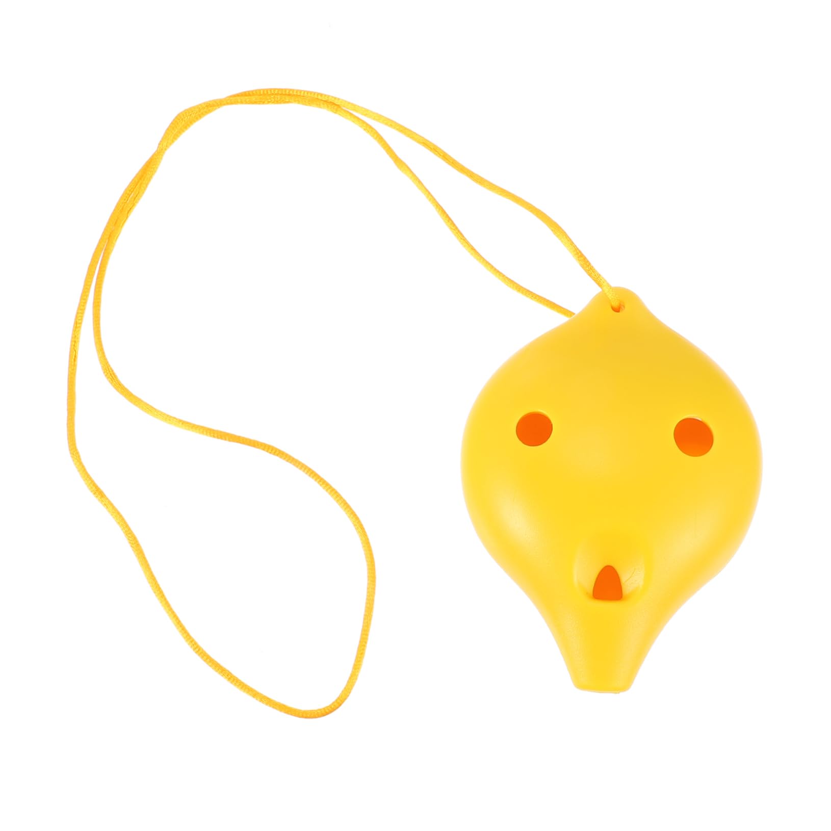 Yardwe 6 Hole Ocarina Flute Resin Material Lightweight Portable Great for Beginners and Students Random