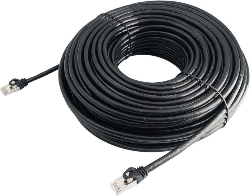 Amazon.co.jp: CAT6A 70m 屋外高耐久LANケーブル(カテゴリ6A) PE 