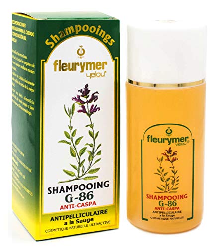 FLEURYMER CHAMPU ANTICASPA G-86 200ml. – trouve facilement sa place dans une routine capillaire régulière, shampoing de soin pour le lavage quotidien des cheveux, contenance 200 ml et associe fonction