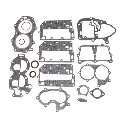 Image of Boat Engine 392615 392567 433941 0392615 0392567 0433941 Power Head Powerhead Gasket Set Kits for Evinrude Johnson OMC BRP Outboard Motor 20HP 25HP 30HP 35HP 2cyl, fit Sierra 18-4307