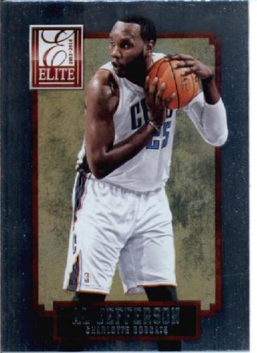 2013/14 Panini Elite Basketball Card # 197 Al Jefferson Charlotte Bobcats