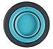 Dexas Popware for Pets Single Elevated Pet Feeder, Gray/Blue, Large/4 Cup Capacity (PW140432312)