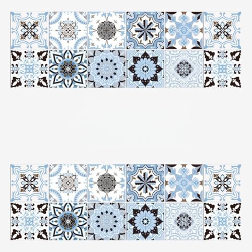 �ǎ��X�e�b�J�[ �^�C���X�e�b�J�[ ���U�C�N�^�C���V�[�� �� PVC �k���� ������� DIY �ǎ��f�R���[�V���� ���^�y�ʎ��[�֗� ���Ή��E���ŁA�h���h���A�ϗp���ɗD��� �i4�Z�b�g�A96������j (08,15*15CM*96PCS)