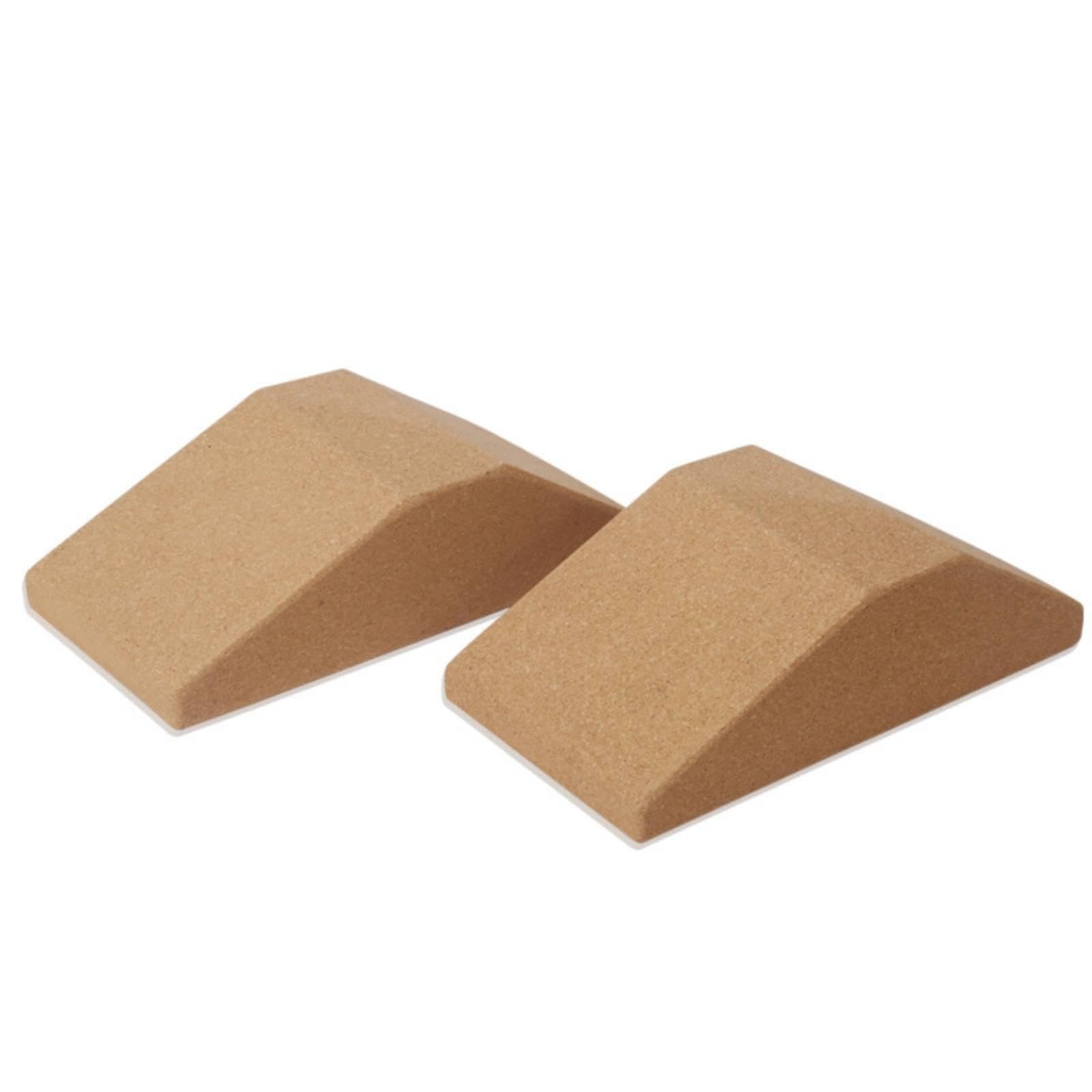 Squat Wedge Block with Carry Bag Angled Squat Wedge Low-Profile Cork Block with Storage Bag for Athletes, Squats, Home Gym, Mobility Training Standard W Storage-image-8
