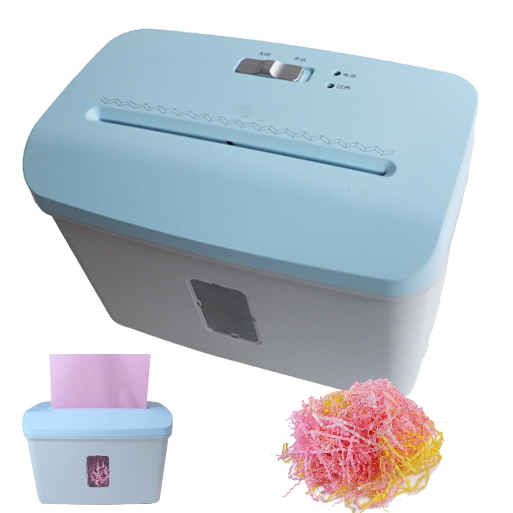 Automatic Shredded,Paper Cutter Machine,Crinkle Paper Shredder,with 7.5L Capacity,Visible Window,for Decorations