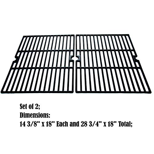 Direct Store Parts Dc120 Polished Porcelain Coated Cast Iron Cooking Grid Replacement For Ducane, Uniflame Gas Grill #TOP1