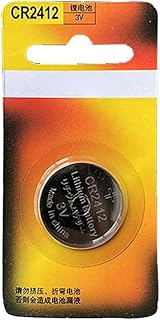 Reliable CR2412 3V Lithium Batteries Perfect for Electronic Devices Car Keys