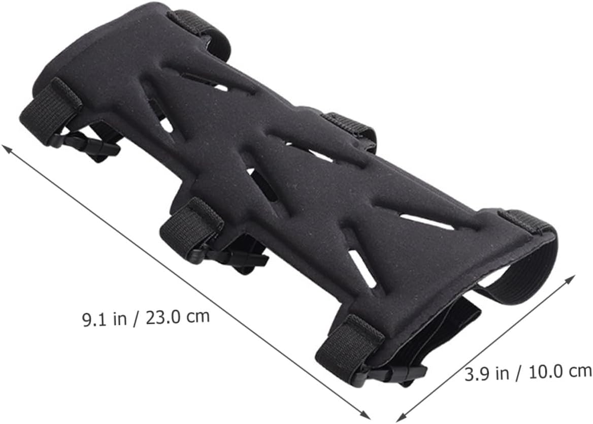 Archery Arm Guard Elastic Recurve Arm Brace Protective Forearm Sleeve for Left Right-Hand Shooters Breathable Lightweight Fabric Sports Safety Gear