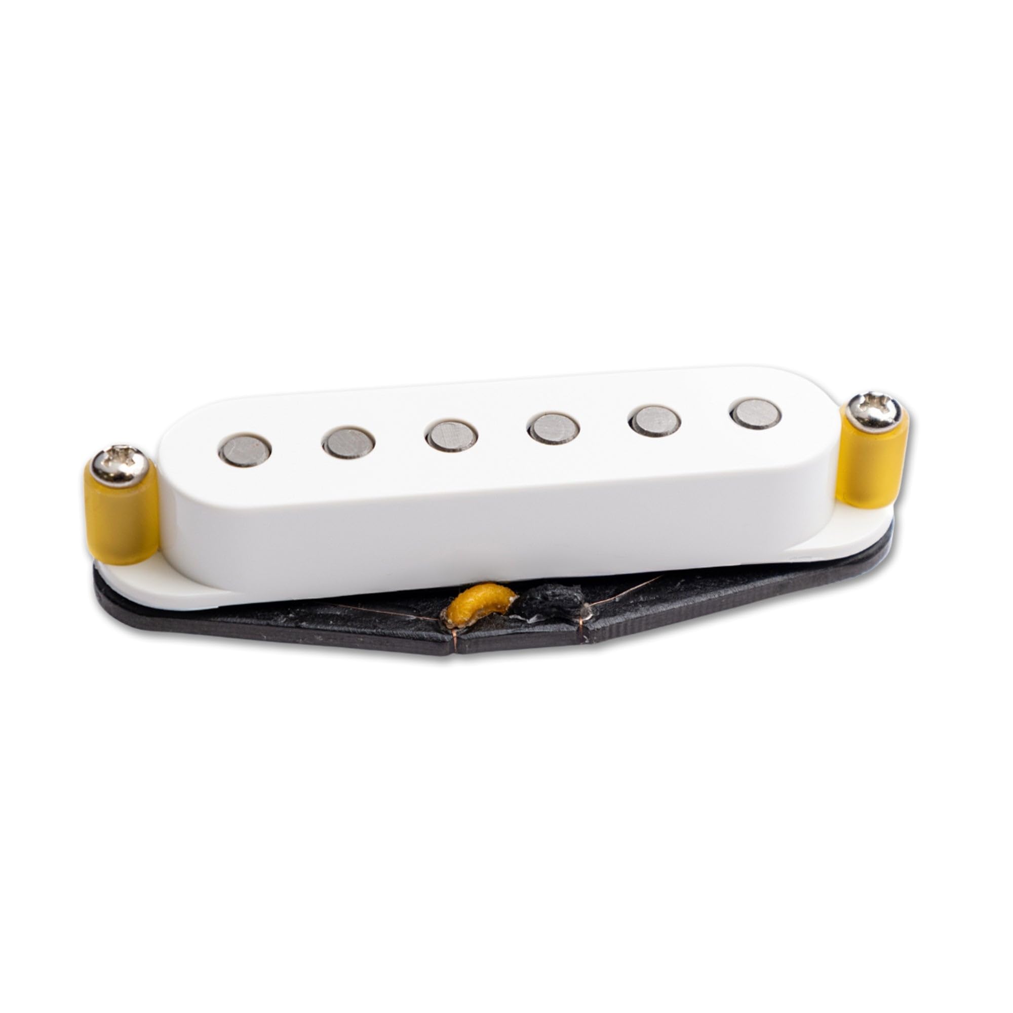Pure Vintage Single Coil Pickup, Middle, Flat Poles, Alnico 5, Vintage Strat Tone, 5-Year Warranty