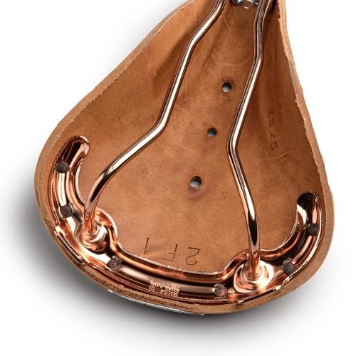Brooks England B17 Special, Handmade Leather Bike Saddle With Hand-hammered Copper Rivets, Honey, One Size by Brooks England - Image 2