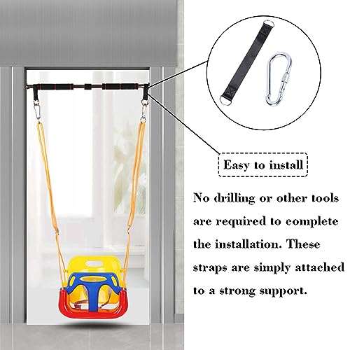 YZDZSW Swing Hanging Straps, 4 pcs Hammock Tree Straps - Image 4