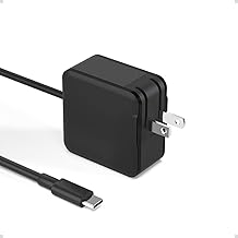 FFZZKJ Dell 用 65W USB-C ACアダプター ノートPC用アダプター Type-C PD対応 60W タイプC ACアダプター GaN窒化 20V 3.25A 65W USB C 充電器 対応Dell Latitude 5420 5520 5320 7420 5430 7390 7320 7400, XPS 13 Chromebook 3100など対応パソコン充電器 タイプC
