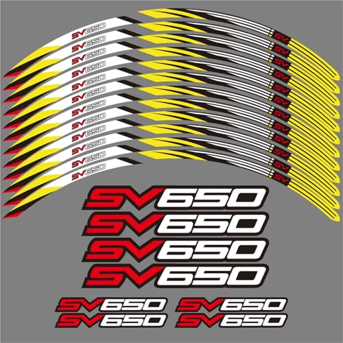 Bande jante moto Suzuki SV 650 idéale pour rouler sous la pluie
