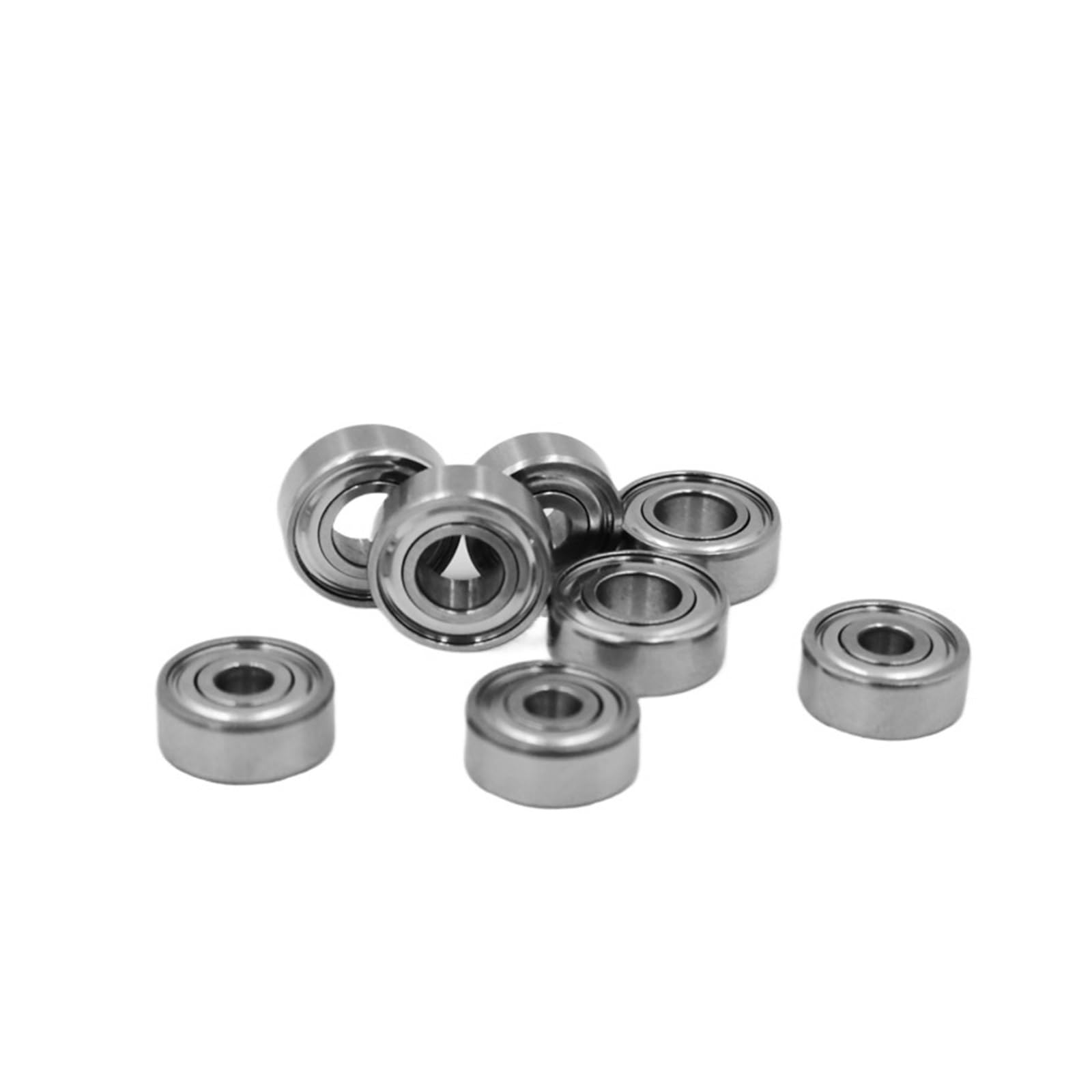 Łożyska kulkowe 608 łożysk do deskorolki Hybrydowy statek rybacki z kulkami ceramicznymi zmodyfikowane łożysko S695 5X13X4mm długi czas pracy na biegu jałowym i gładki (hybrydowy ABEC-7)(Full ceramic)