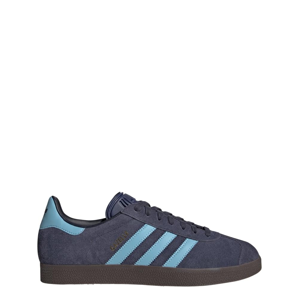 adidas Original Gazelle Shoes Men IG4988 (Shadow Navy/Clear Blu), Size 10.5
