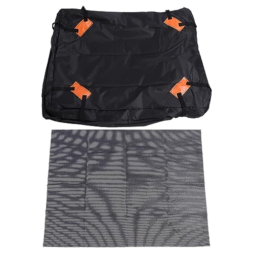 Car Roof Bag Oxford Cloth Rooftop Cargo Carrier with Anti Slip Mat for Most Cars (600D)