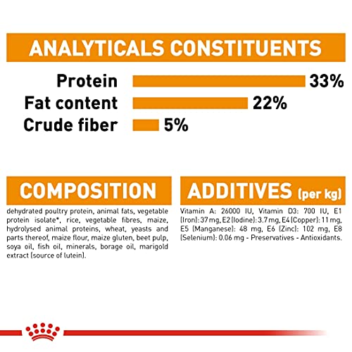 Royal Canin Hair and Skin 33 Katzenfutter, 10 kg- Katzenfutter