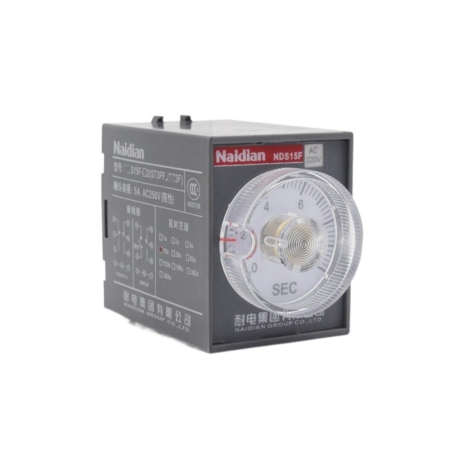 Relais temporisé de mise hors tension NISZA pour domotique et ventilation AC 220V
