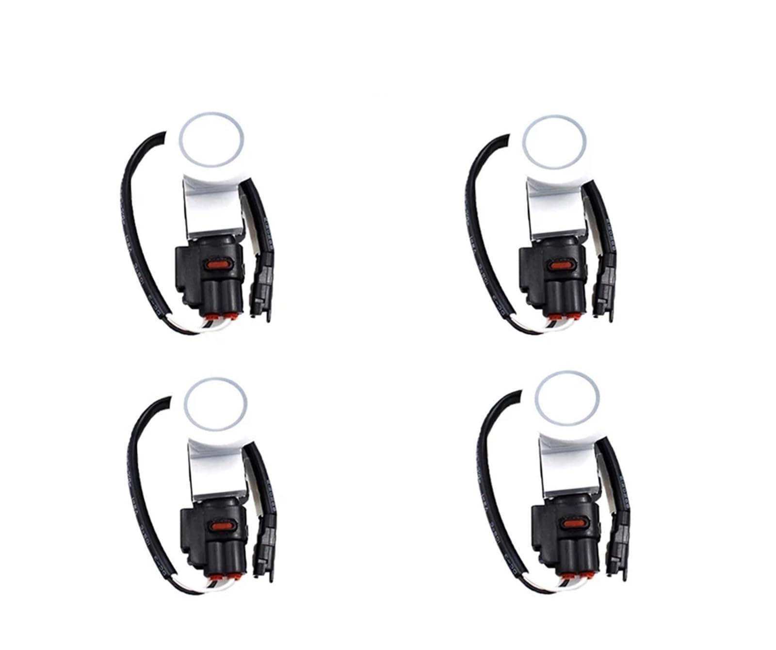 NEGRO 4 PCS White Color PDC Parking Sensor Fit For Toyota 06-11 Camry ACV40 Lexus RX PZ362-00209 PZ362-00205 PZ36200209 PZ36200205 czujniki parkowania samochodu