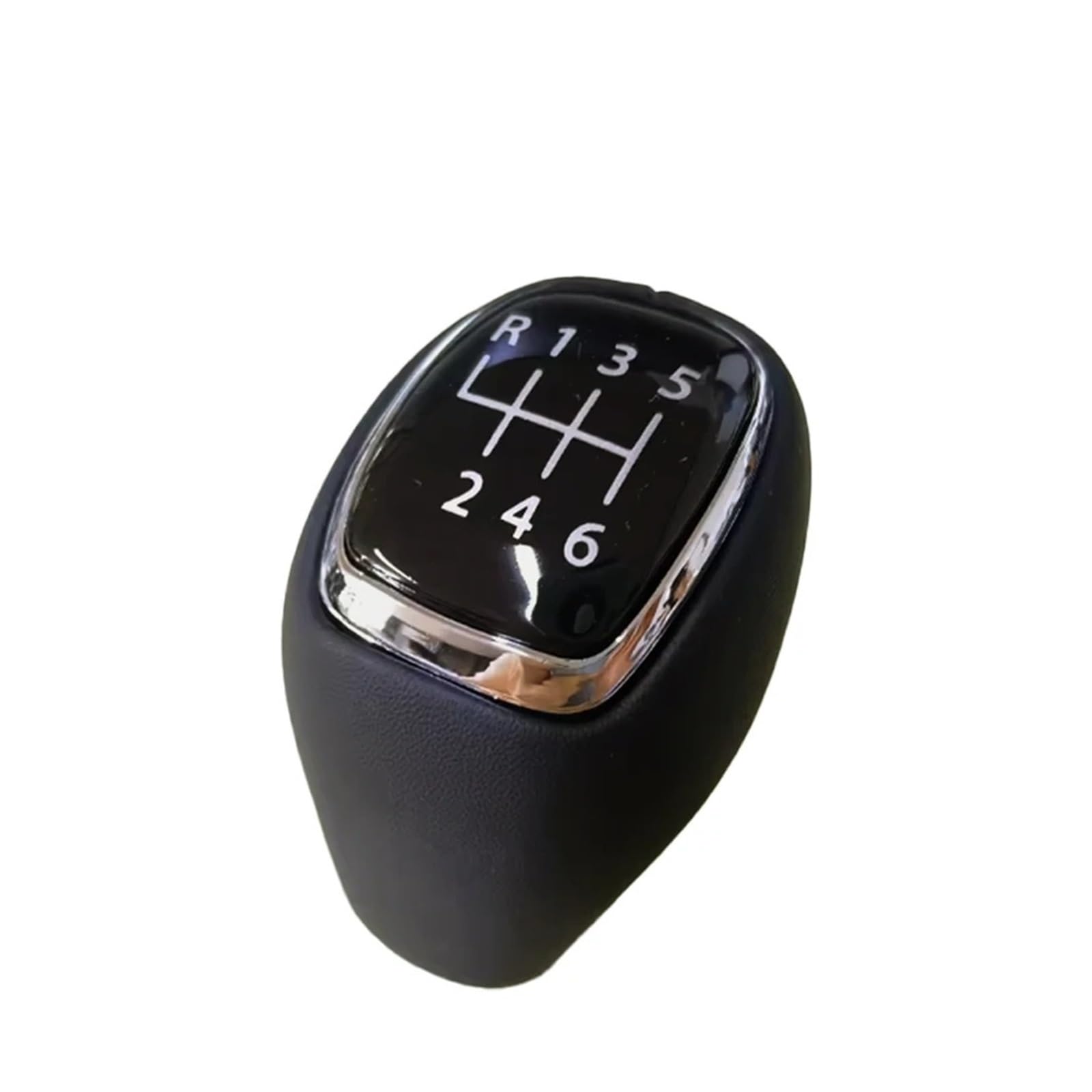 Jxewmtmc Bright For Hyundai For Tucson Tl I30 I20 For Getz For Venue For Elantra Ad For Accent For Verna Gear Shift Knob Interior Leather Gear Stick Shift Cover(Bright)