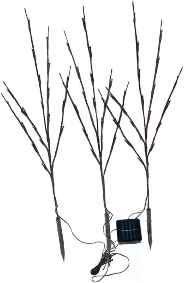 RUNROTOO 60 Tree Lights Outdoor twig Christmas Tree with Lights LED