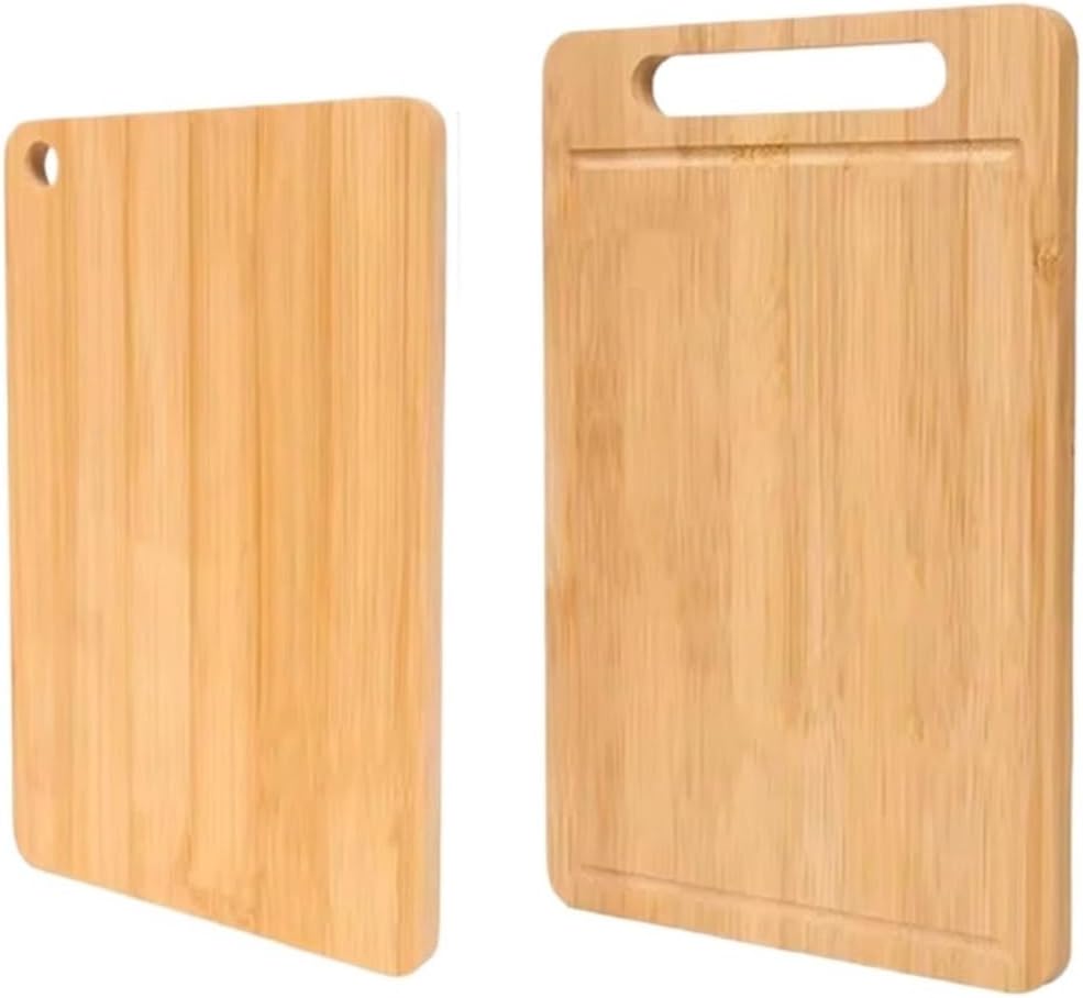 Kitchen Wooden Chopping Boards Cutting Board Double-sided Available Thick Perfect For And Dining Room(SML-3PCS)