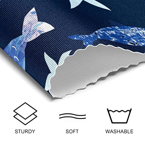 Set de table poisson de qualité supérieure, lot de 4 design peinture