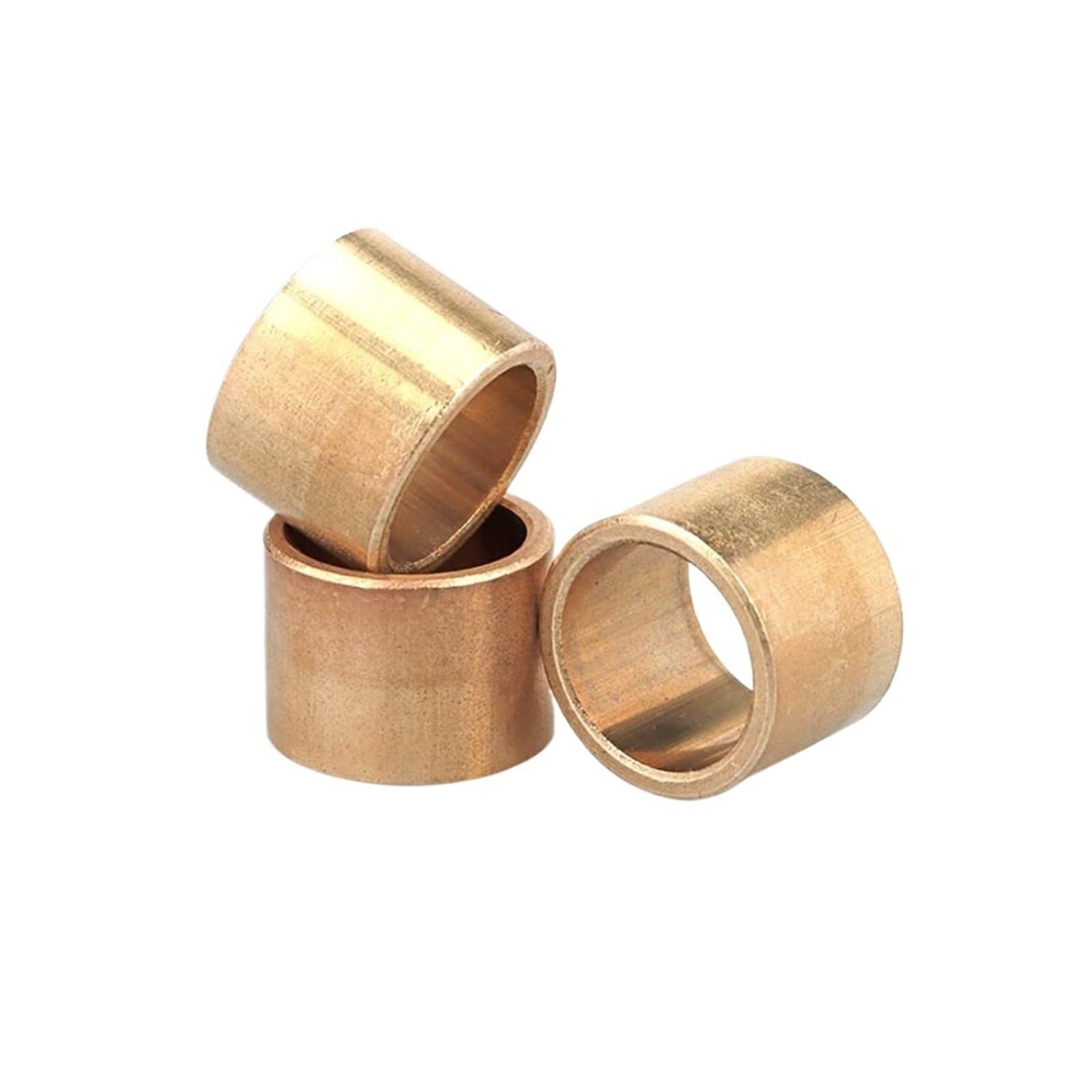 Douille en Laiton, Douille en cuivre, roulement à Huile, métallurgie des poudres, diamètre intérieur 10mm 12mm 14mm 16mm 18mm, 2 pièces(12x16x20mm)