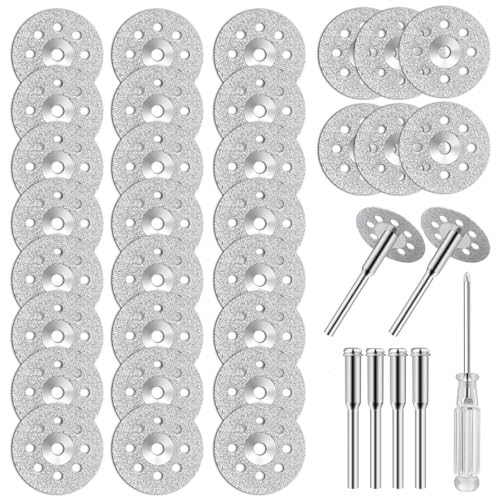 30Pcs 545 Diamond Cutting Wheel Rotary...