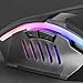 immagine 3Mars Gaming MM116, Mouse Gaming Ergonomico, Ottico 3200DPI, LED, Ambidestro,Nero