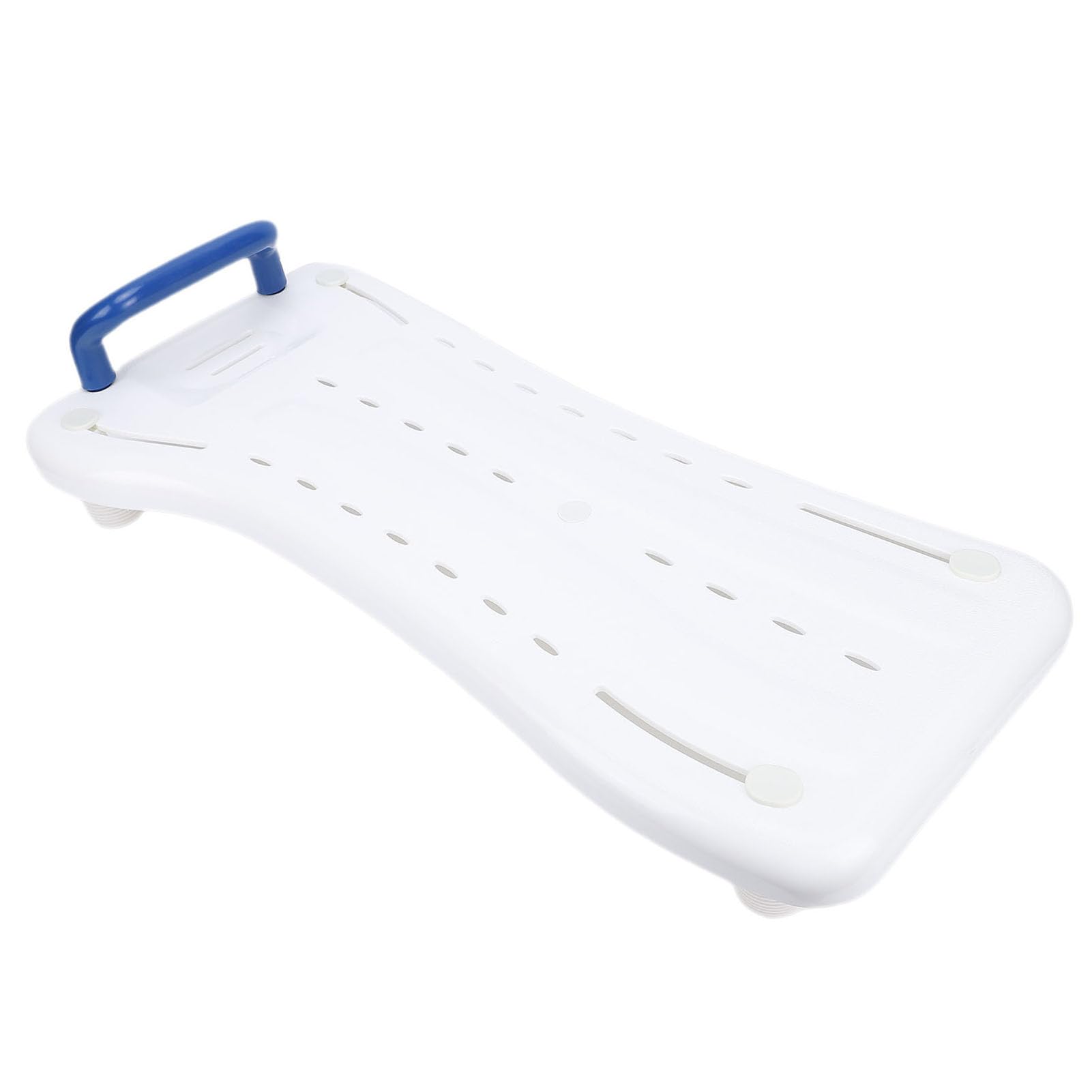 Panel de Asiento de Bañera Banco de Baño Multifuncional Antideslizante con Asa para Ancianos y Niños Plástico Impermeable 75x34cm