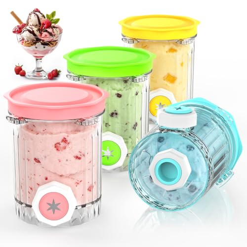 Image of 4 Pack Swirl Pint Containers Replacement for NC700 NC701 Series