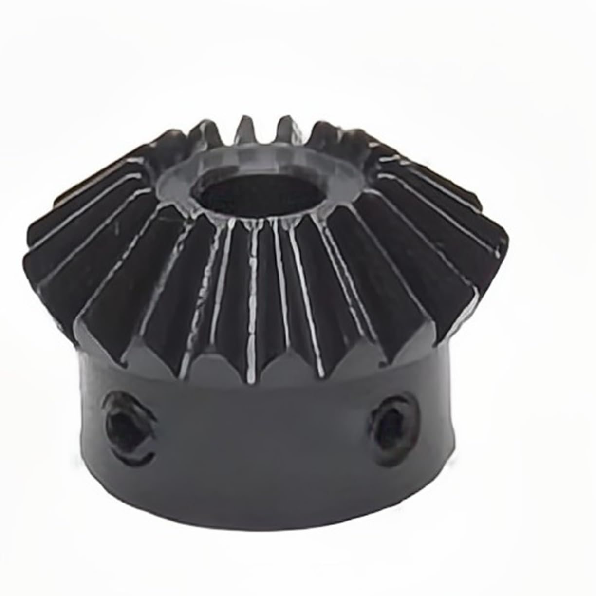 ELLANA Transmission Angle 1pc 1.5 Module 30 Teeth Bevel Gear 1.5M 30T 8mm 10mm 12mm 14mm 15mm Inner Hole Gear 90 Degrees Meshing Angle Gear Screw M5 Driver Shaft (Color : 14mm bore)
