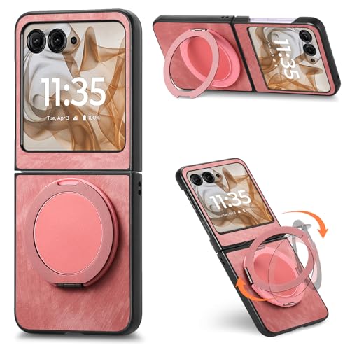 Coque Razr 2024 5G silicone antichoc avec béquille pour homme