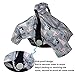 ICOPUCA Car Seat Covers for Babies Unisex Newborn, Carseat Cover Girls/boy with Handle Cushion, Suit Spring Autumn Winter, Deer, Cotton & White Minky;
